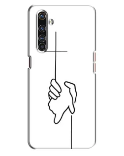 Чехол для Realme X50 Pro с картинкой «Рука держит»