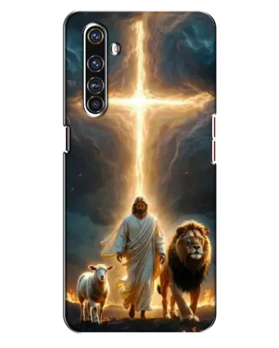 Чехол для Realme X50 Pro с картинкой «Лев Иуды и Свет»
