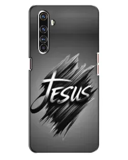 Чехол для Realme X50 Pro с картинкой «Надпись Jesus Graffiti»