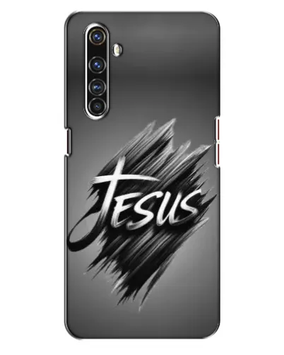 Чехол для Realme X50 Pro с картинкой «Надпись Jesus Graffiti»