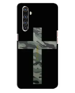 Чехол для Realme X50 Pro с картинкой «Милитари Крест»