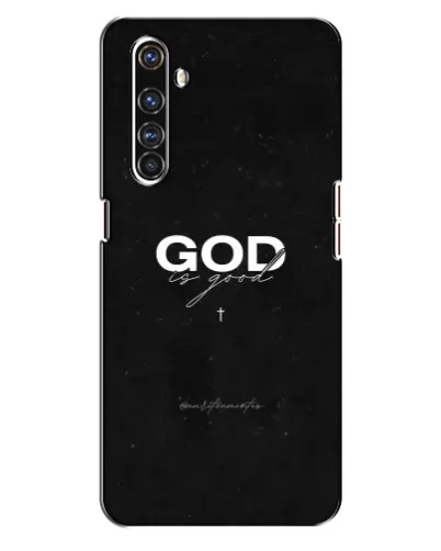 Чехол для Realme X50 Pro с картинкой «GOD — Бог над всем»