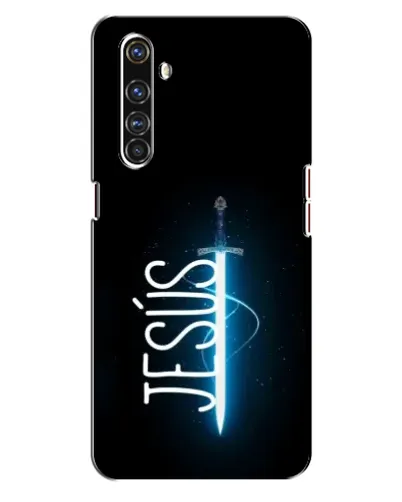 Чехол для Realme X50 Pro с картинкой «Меч Духа Jesus»