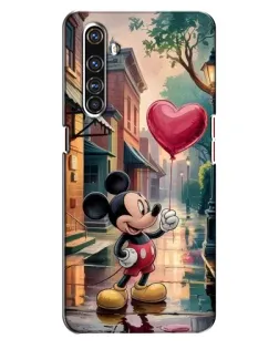 Чехол для Realme X50 Pro с картинкой «Микки и шарик-сердце» Чехол для Realme X50 Pro с картинкой «Микки и шарик-сердце»