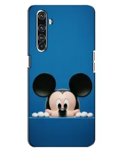 Чехол для Realme X50 Pro с картинкой «Микки выглядывает» Чехол для Realme X50 Pro с картинкой «Микки выглядывает»