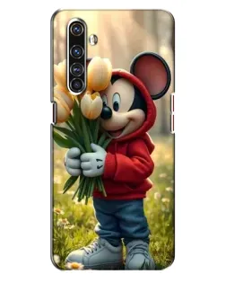 Чехол для Realme X50 Pro с картинкой «Микки с тюльпанами» Чехол для Realme X50 Pro с картинкой «Микки с тюльпанами»