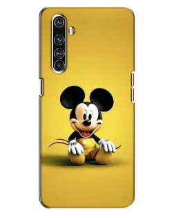 Чехол для Realme X50 Pro с картинкой «Микки на желтом»