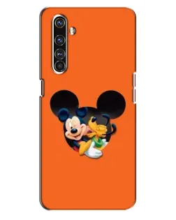Чехол для Realme X50 Pro с картинкой «Сердце Микки Минни»