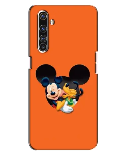 Чехол для Realme X50 Pro с картинкой «Сердце Микки Минни»