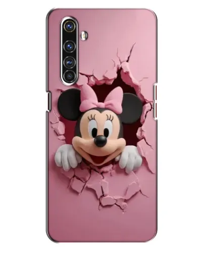 Чехол для Realme X50 Pro с картинкой «Минни сквозь стену»