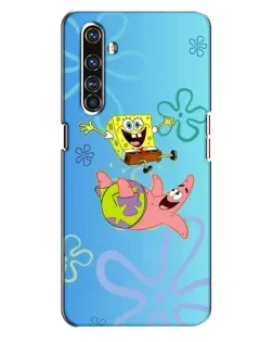 Чехол для Realme X50 Pro с картинкой «Спанч Боб и Патрик»