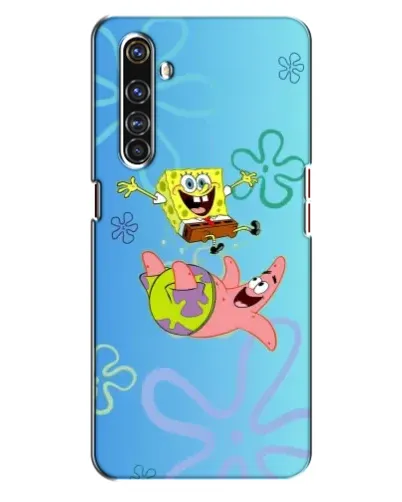 Чехол для Realme X50 Pro с картинкой «Спанч Боб и Патрик»