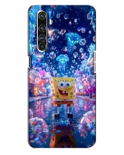 Чехол для Realme X50 Pro с картинкой «Неоновый океан»