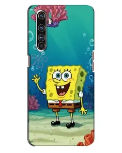 Чехол для Realme X50 Pro с картинкой «Подводный привет»
