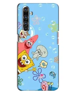 Чехол для Realme X50 Pro с картинкой «Веселые пузырьки»
