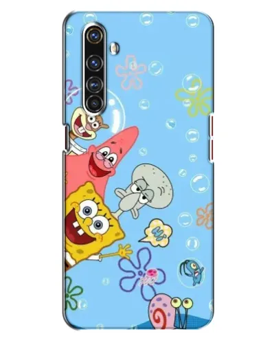 Чехол для Realme X50 Pro с картинкой «Веселые пузырьки»