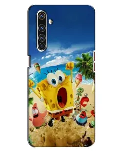 Чехол для Realme X50 Pro с картинкой «Развлечения на пляже»