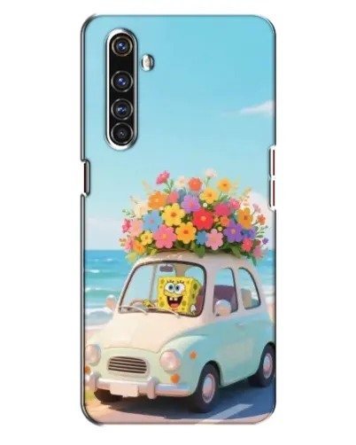 Чехол для Realme X50 Pro с картинкой «Автомобильное путешествие»