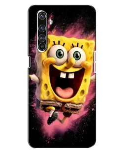 Чехол для Realme X50 Pro с картинкой «Взрывной Спанч Боб»