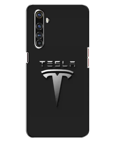 Чехол для Realme X50 Pro с картинкой «Стальной логотип Tesla» Чехол для Realme X50 Pro с картинкой «Стальной логотип Tesla»