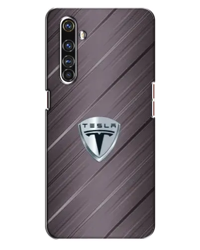 Чехол для Realme X50 Pro с картинкой «Металлическая текстура Tesla» Чехол для Realme X50 Pro с картинкой «Металлическая текстура Tesla»