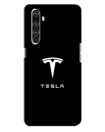 Чехол для Realme X50 Pro с картинкой «Tesla White Logo» Чехол для Realme X50 Pro с картинкой «Tesla White Logo»