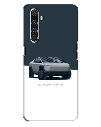 Чехол для Realme X50 Pro с картинкой «Серебристый Cybertruck Tesla» Чехол для Realme X50 Pro с картинкой «Серебристый Cybertruck Tesla»