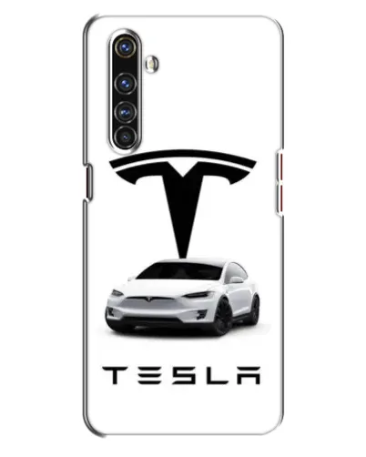 Чехол для Realme X50 Pro с картинкой «Tesla White Style» Чехол для Realme X50 Pro с картинкой «Tesla White Style»