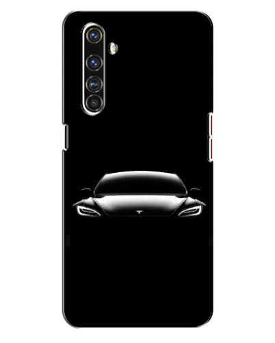 Чехол для Realme X50 Pro с картинкой «Фары Tesla Night» Чехол для Realme X50 Pro с картинкой «Фары Tesla Night»