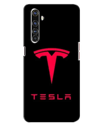 Чехол для Realme X50 Pro с картинкой «Tesla Red Logo» Чехол для Realme X50 Pro с картинкой «Tesla Red Logo»