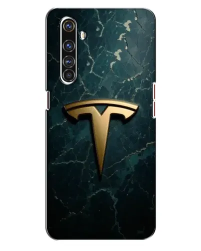 Чехол для Realme X50 Pro с картинкой «Мраморная Tesla Gold» Чехол для Realme X50 Pro с картинкой «Мраморная Tesla Gold»