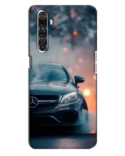 Чехол для Realme X50 Pro с картинкой «Mercedes — ночной город» Чехол для Realme X50 Pro с картинкой «Mercedes — ночной город»