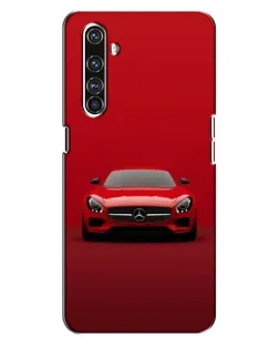 Чехол для Realme X50 Pro с картинкой «Красный Mercedes AMG»