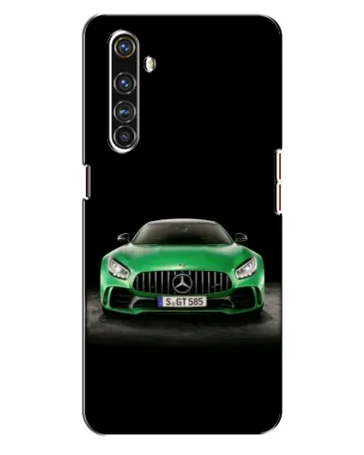 Чехол для Realme X50 Pro с картинкой «Mercedes — неоновый лого» Чехол для Realme X50 Pro с картинкой «Mercedes — неоновый лого»