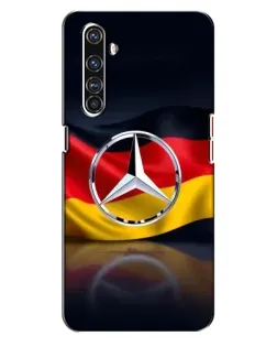 Чехол для Realme X50 Pro с картинкой «Mercedes — флаг Германии»