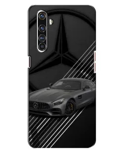 Чехол для Realme X50 Pro с картинкой «Mercedes AMG — графика»