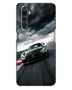 Чехол для Realme X50 Pro с картинкой «Гоночный Mercedes AMG»