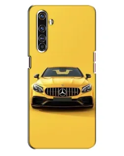 Чехол для Realme X50 Pro с картинкой «Желтый Mercedes GT»
