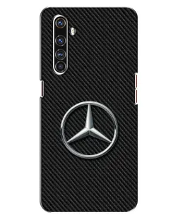 Чохол для Realme X50 Pro з картинкою «Карбоновий Mercedes стиль»