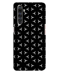 Чохол для Realme X50 Pro з картинкою «Mercedes паттерн зірок»