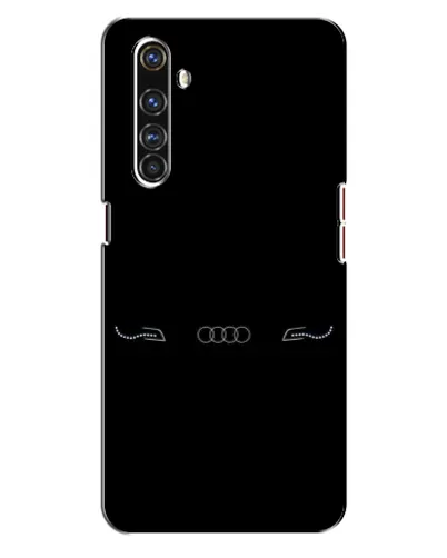 Чехол для Realme X50 Pro с картинкой «Audi — световой подпись»