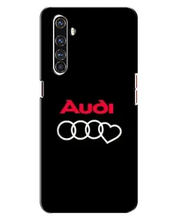 Чехол для Realme X50 Pro с картинкой «Логотип Audi Heart»