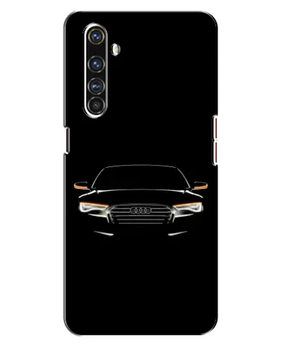 Чехол для Realme X50 Pro с картинкой «Audi — ночной контур»
