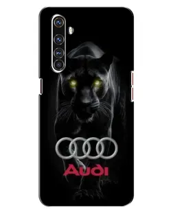 Чехол для Realme X50 Pro с картинкой «Пантера и Audi»