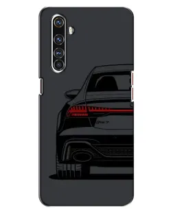 Чехол для Realme X50 Pro с картинкой «Задняя часть Audi — арт»