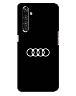 Чехол для Realme X50 Pro с картинкой «Audi White Logo»