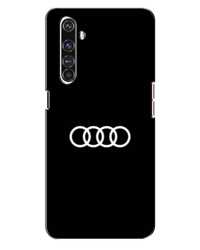 Чехол для Realme X50 Pro с картинкой «Audi White Logo»