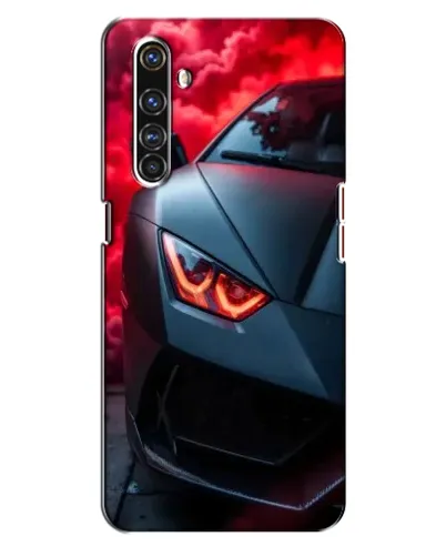 Чехол для Realme X50 Pro с картинкой «Lamborghini красное сияние» Чехол для Realme X50 Pro с картинкой «Lamborghini красное сияние»