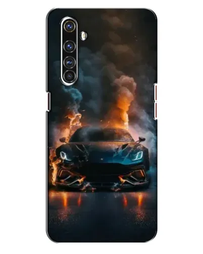Чехол для Realme X50 Pro с картинкой «Lamborghini дымная эстетика» Чехол для Realme X50 Pro с картинкой «Lamborghini дымная эстетика»