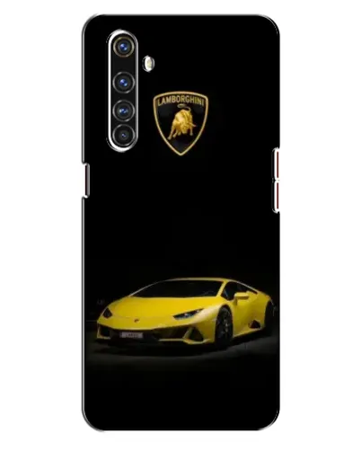 Чехол для Realme X50 Pro с картинкой «Lamborghini желтый акцент» Чехол для Realme X50 Pro с картинкой «Lamborghini желтый акцент»